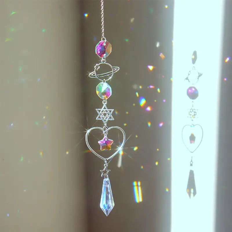 Attrape Soleil Cristal - Coeur