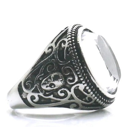 Bague Bouddha Thaï Argent