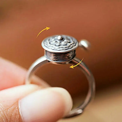 Bague Bouddhiste Antistress