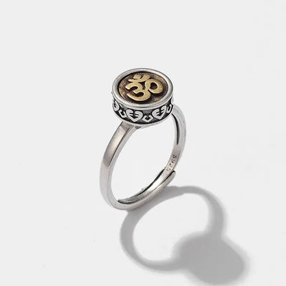 Bague Om Tournante