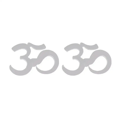 Boucle d’Oreille Om - Argent