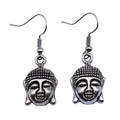 Boucles d'oreilles tête de Bouddha Bodhisattva