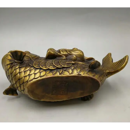 Bouddha rieur poison carpe Koi