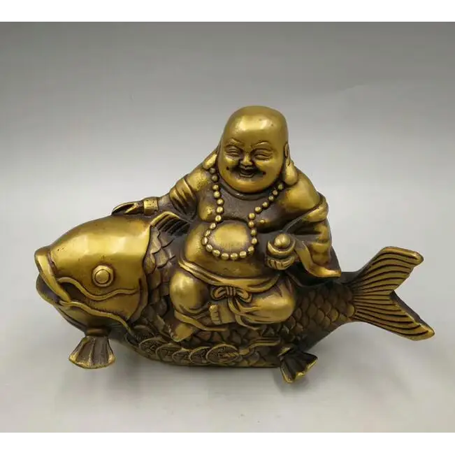 Bouddha rieur poison carpe Koi