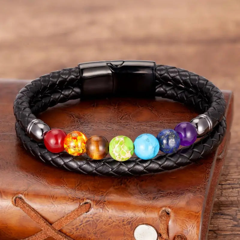 Bracelet 7 Chakra Homme