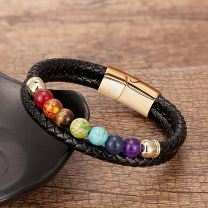 Bracelet 7 Chakra Homme