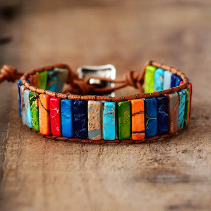Bracelet 7 Chakra (Jaspe)