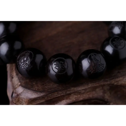 Bracelet Mala en ébène