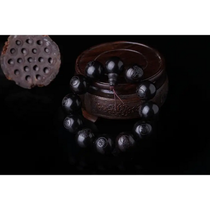 Bracelet Mala en ébène