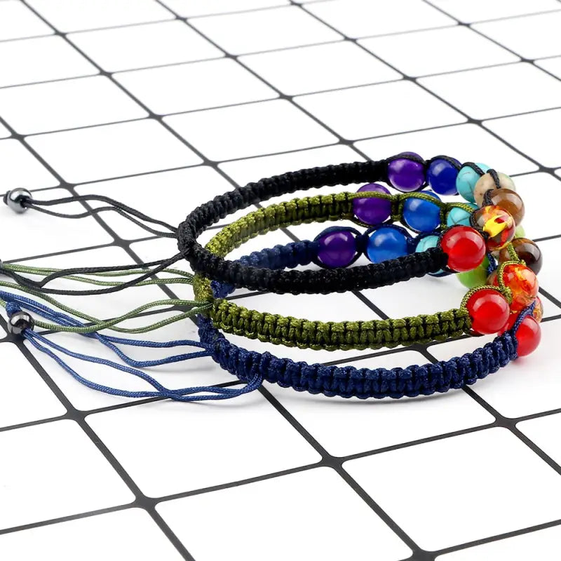Bracelet Perles 7 Chakra