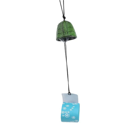 Cloche de temple japonais - Vert