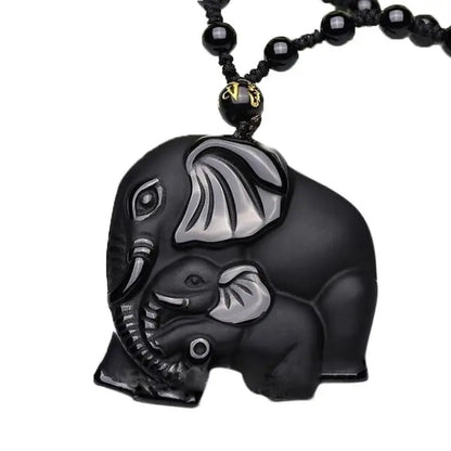 Collier éléphant Bouddhiste