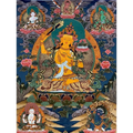 Grand Tableau Bouddhiste Thangka