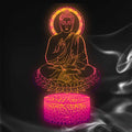 Lampe 3D Bouddha