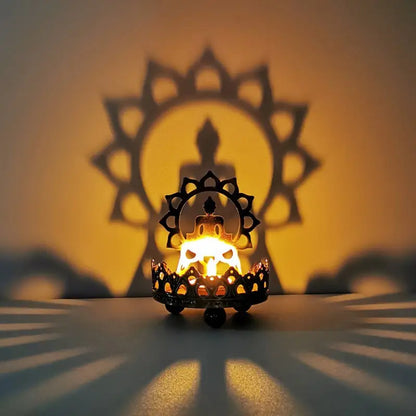 Lampe à Huile Bouddha