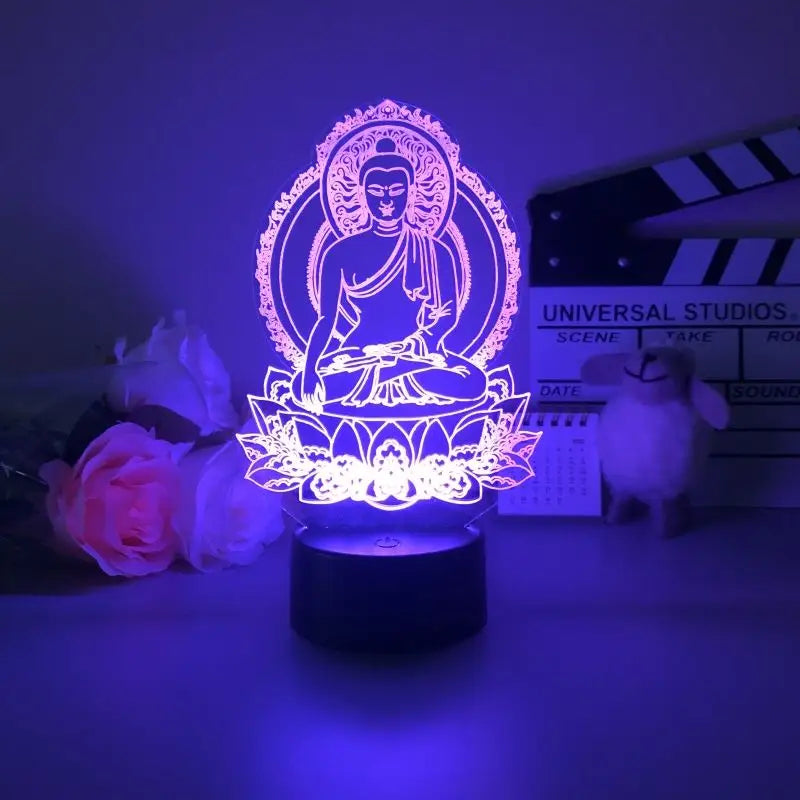 Lampe Bouddha