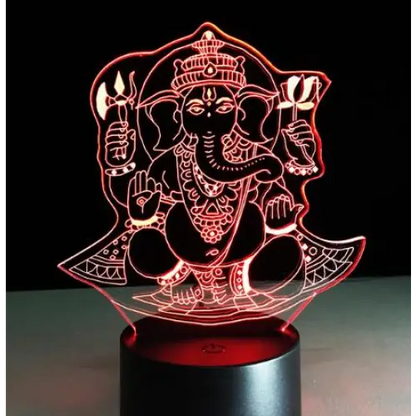 Lampe Bouddha & Lotus