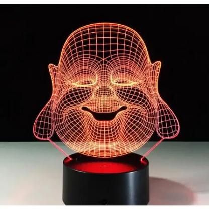 Lampe Bouddha & Lotus