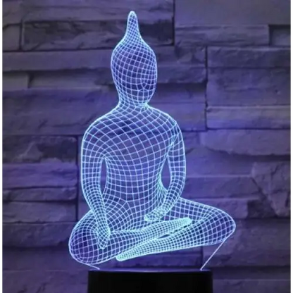 Lampe Bouddha & Lotus