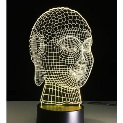 Lampe Bouddha & Lotus