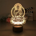 Lampe Bouddha