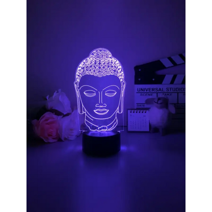 Lampe Tête de Bouddha