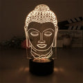 Lampe Tête de Bouddha