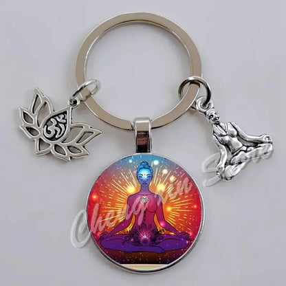 Porte clés 7 chakra