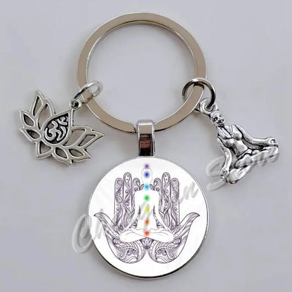 Porte clés 7 chakra