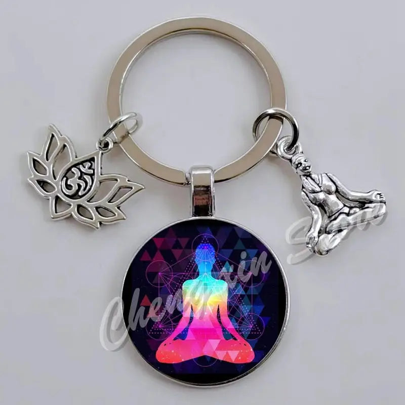 Porte clés 7 chakra