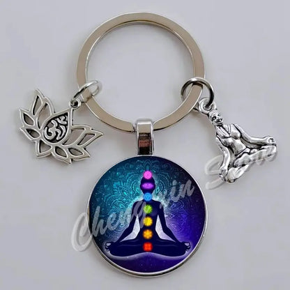 Porte clés 7 chakra