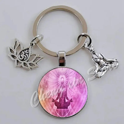 Porte clés 7 chakra