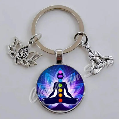 Porte clés 7 chakra