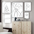 Poster Bouddha blanc Pure