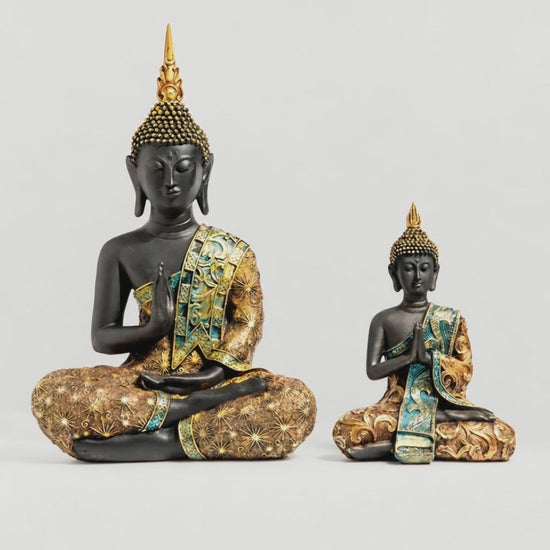 Statue Bouddha de thaïlande : rotation 360