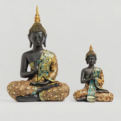 Statue Bouddha de thaïlande : rotation 360