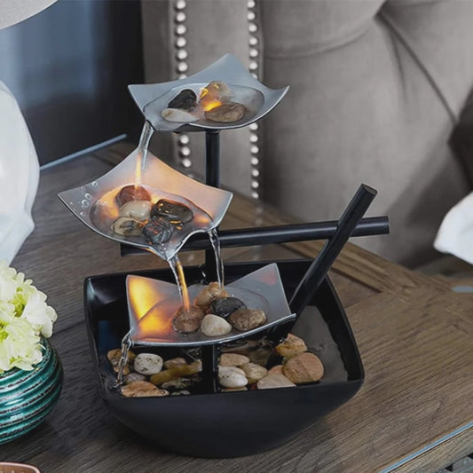 Petite Fontaine decorative interieur : rotation 360