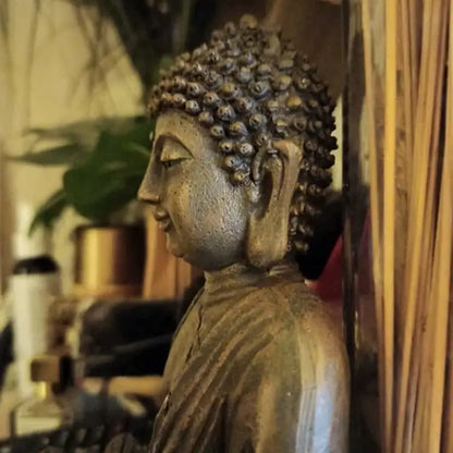 Statue bouddha extérieur pour jardin