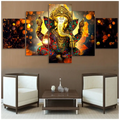 Tableau Ganesh 5 Pieces