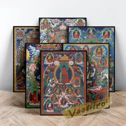 Tableau toile Thangka