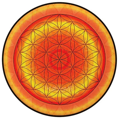 Tapis de méditation Fleur de vie - 39CM