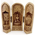 Temple autel bouddhiste portatif 12cm