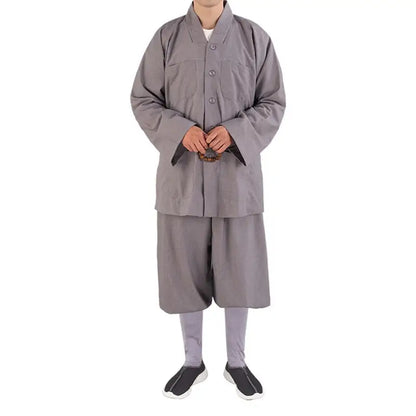 Tenue de moine traditionnelle - Gris / 150/160cm