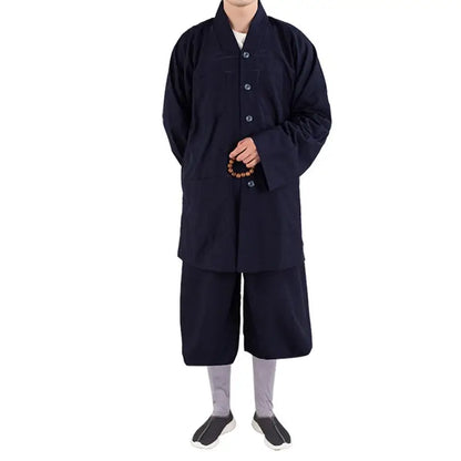 Tenue de moine traditionnelle - Noir / 150/160cm